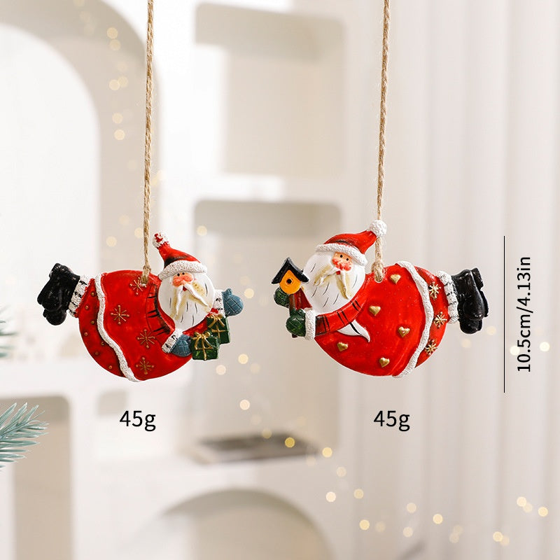 Christmas Hanging Ornaments for Rustic Holiday Charm
