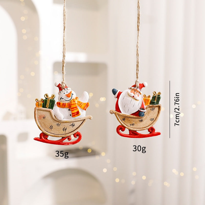 Christmas Hanging Ornaments for Rustic Holiday Charm