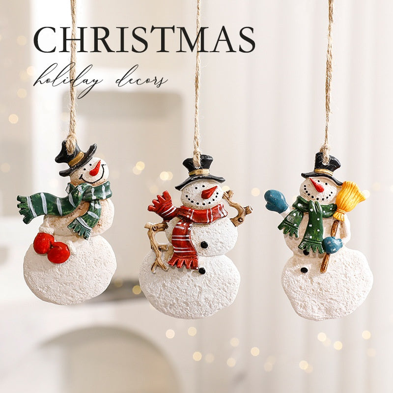 Christmas Hanging Ornaments for Rustic Holiday Charm