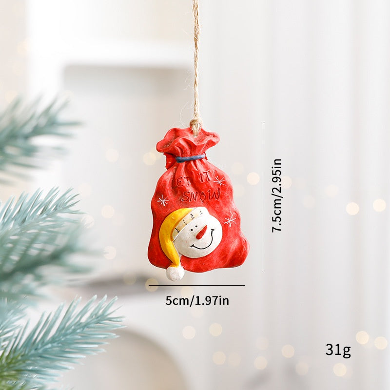 Christmas Hanging Ornaments for Rustic Holiday Charm