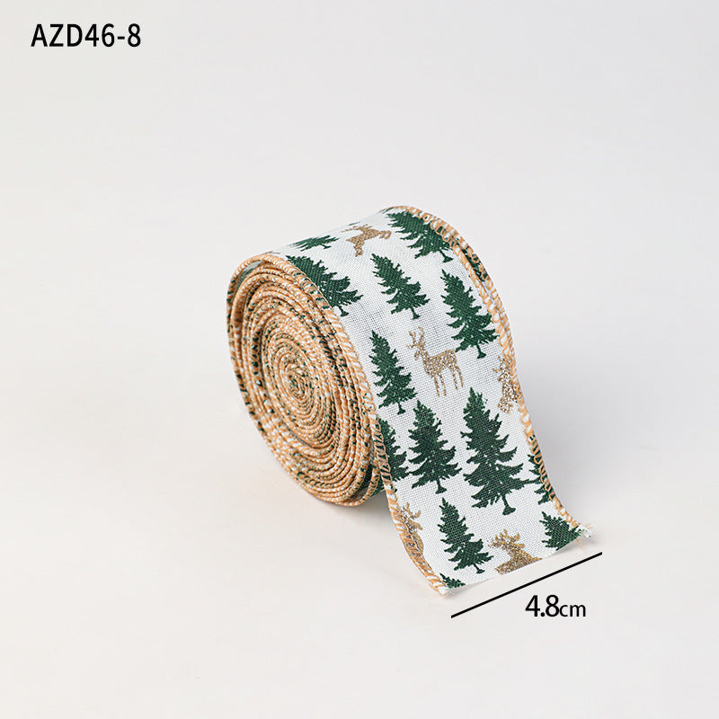 Christmas Decorative Ribbon for Wrapping Gifts & Bows