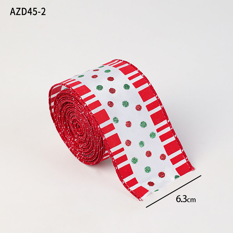 Christmas Decorative Ribbon for Wrapping Gifts & Bows