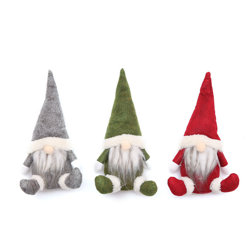Christmas Gnome Figurine for Cozy Holiday Displays