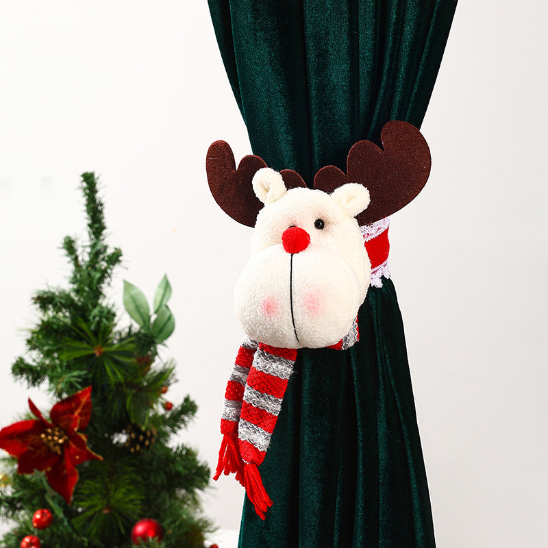Christmas Curtain Tiebacks for Festive Window Décor