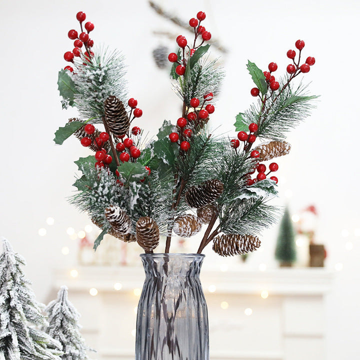 Christmas Pine Branch Decoration for Festive Displays