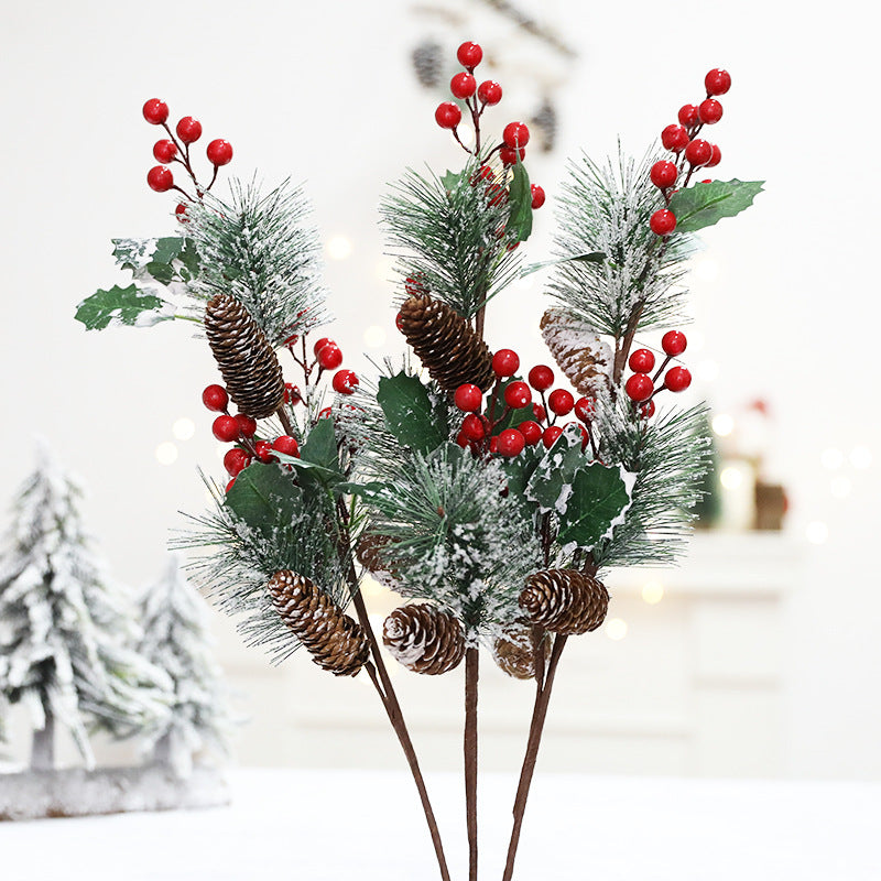 Christmas Pine Branch Decoration for Festive Displays