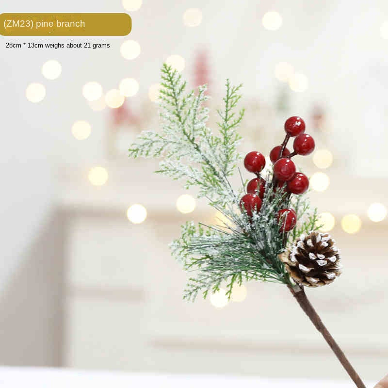 Christmas Pine Branch Decoration for Festive Displays