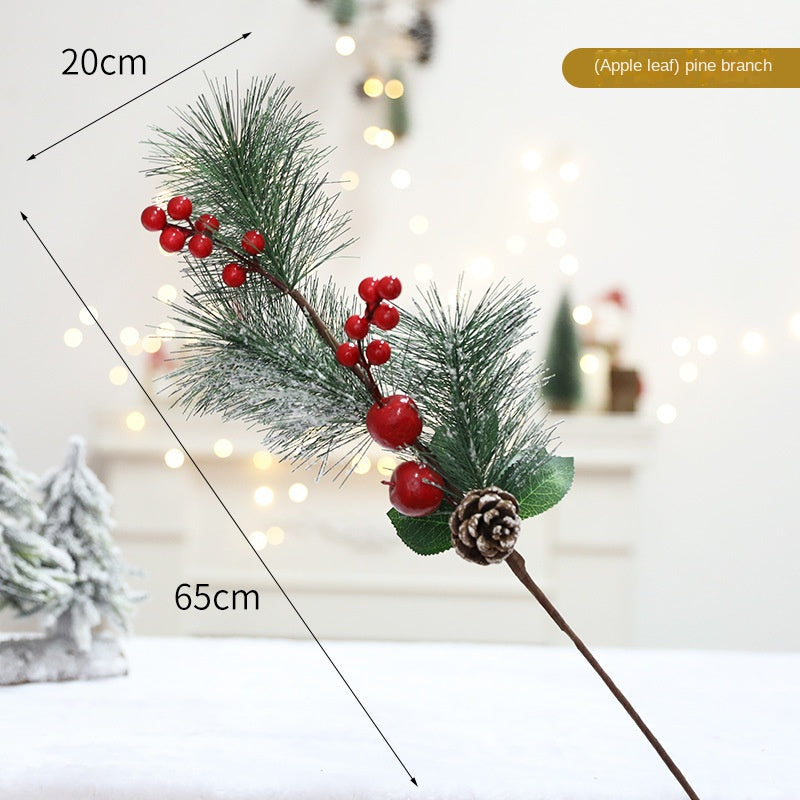 Christmas Pine Branch Decoration for Festive Displays
