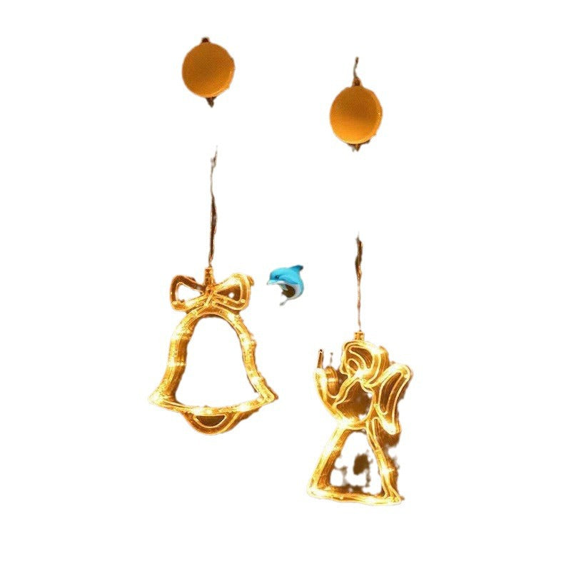 Christmas Window Ornament Lights for Cozy Holiday Glow