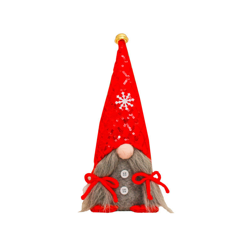 Christmas Gnome Figurine for Festive Mantel Decor