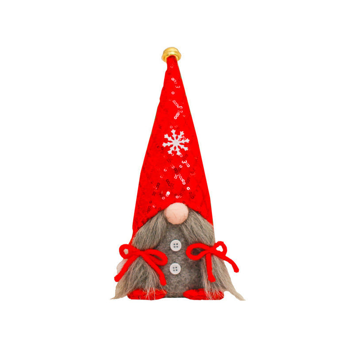 Christmas Gnome Figurine for Festive Mantel Decor
