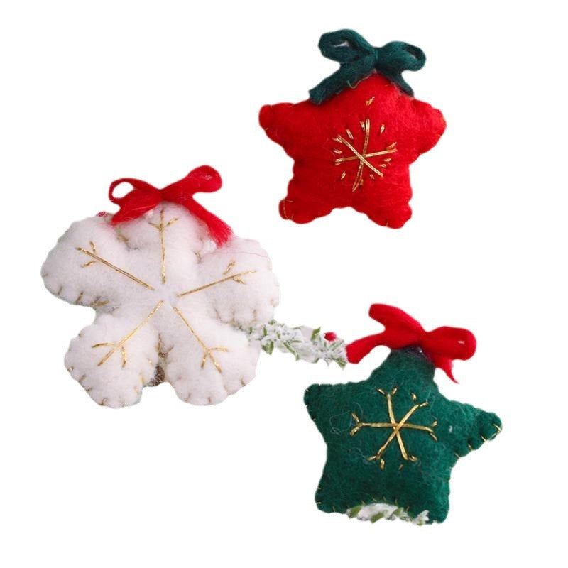 Felt Christmas Ornaments for a Cozy Handmade Tree