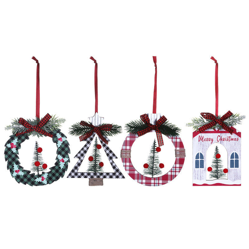 Christmas Ornaments Set: Rustic Festive Tree Charm