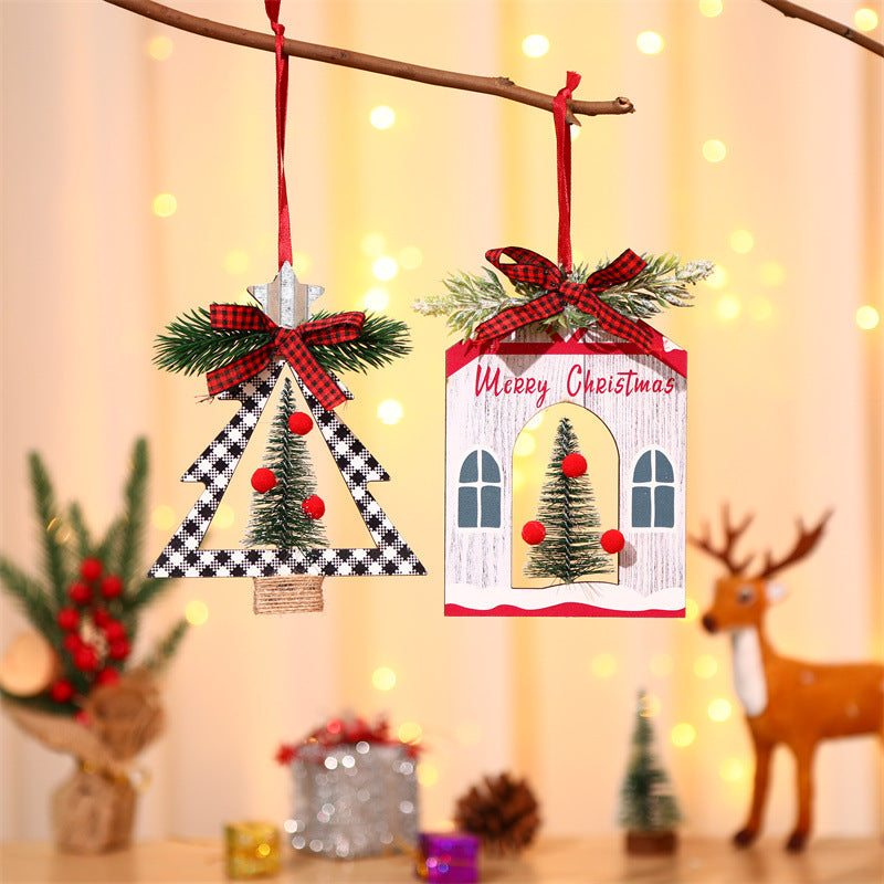 Christmas Ornaments Set: Rustic Festive Tree Charm
