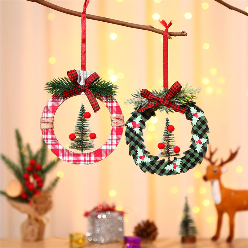 Christmas Ornaments Set: Rustic Festive Tree Charm