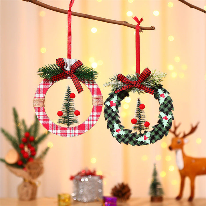 Christmas Ornaments Set: Rustic Festive Tree Charm