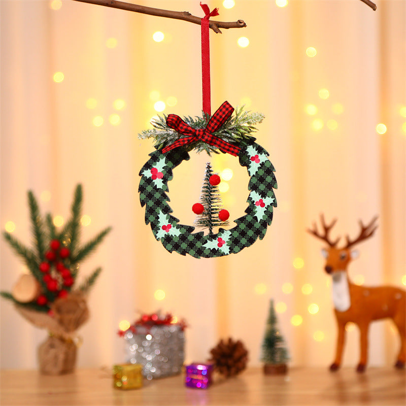 Christmas Ornaments Set: Rustic Festive Tree Charm