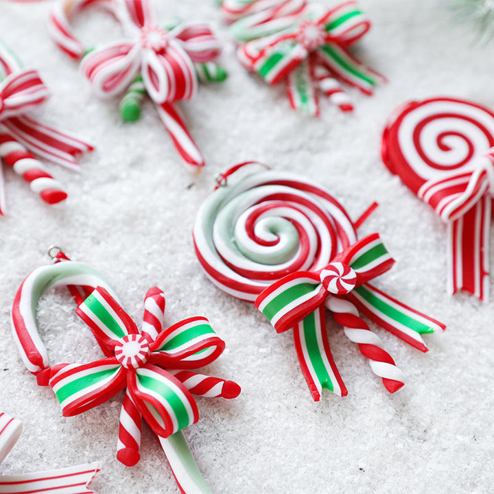 Christmas Candy Ornaments for a Playful Tree Display