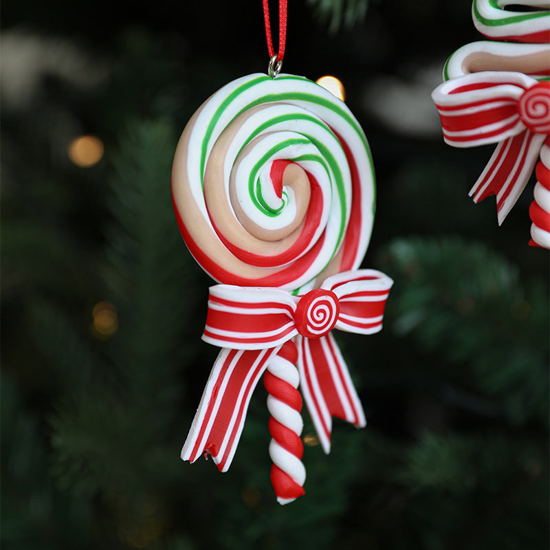 Christmas Candy Ornaments for a Playful Tree Display