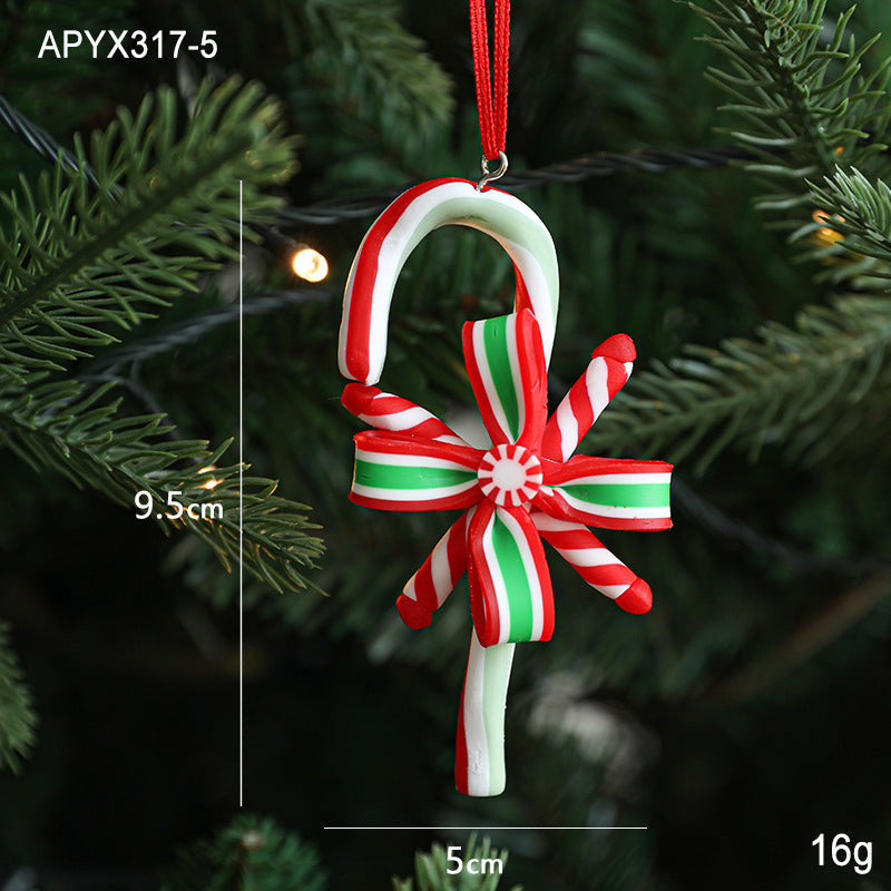 Christmas Candy Ornaments for a Playful Tree Display