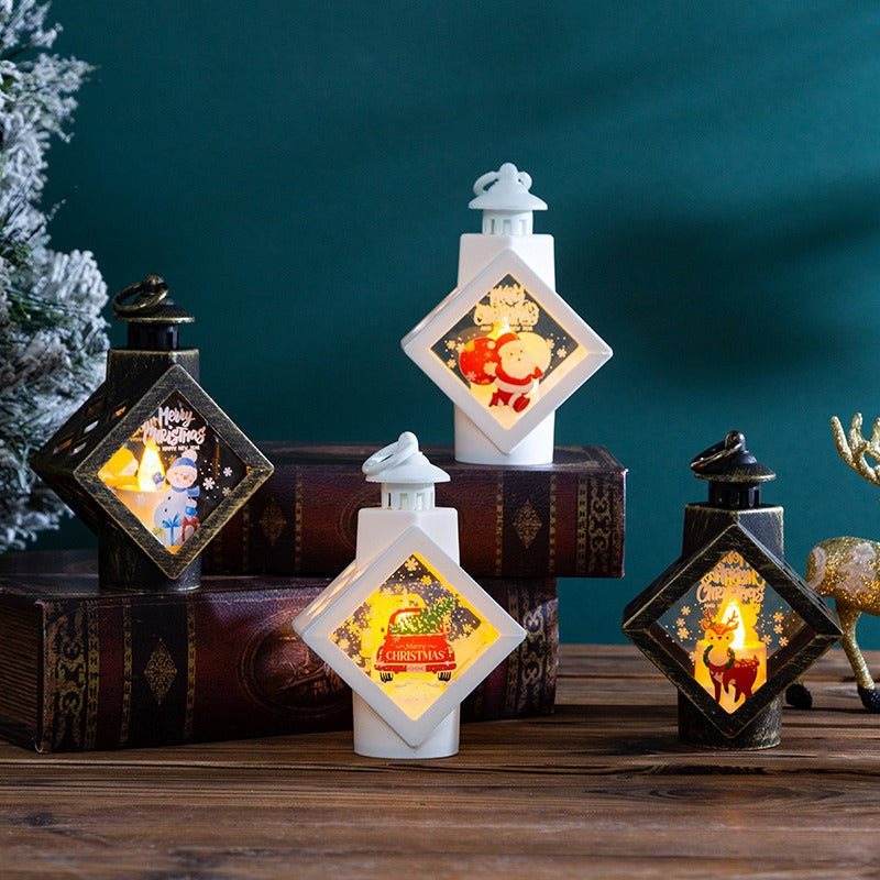 Christmas Lantern Light for Warm Festive Tabletop Glow