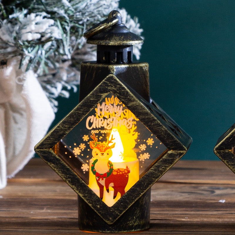Christmas Lantern Light for Warm Festive Tabletop Glow