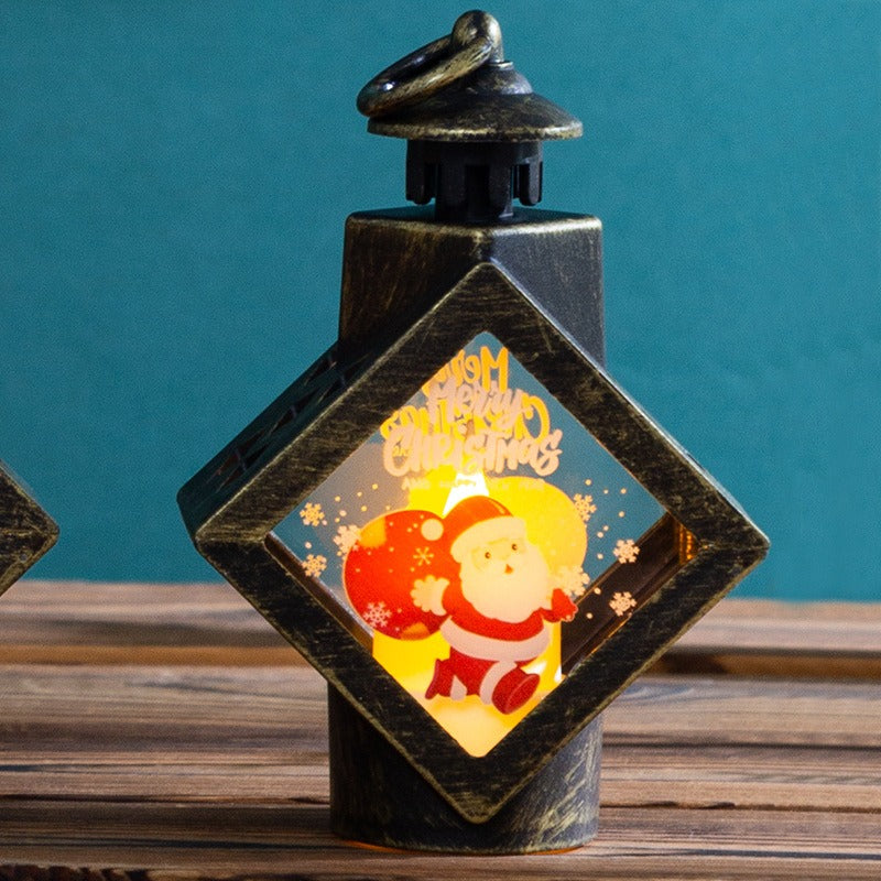 Christmas Lantern Light for Warm Festive Tabletop Glow