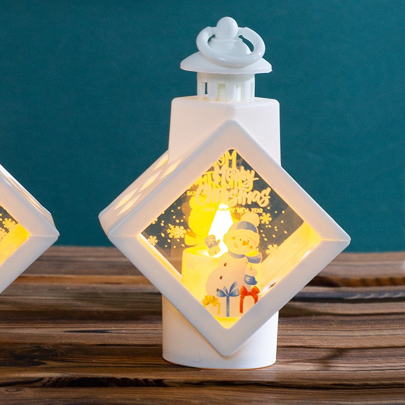 Christmas Lantern Light for Warm Festive Tabletop Glow