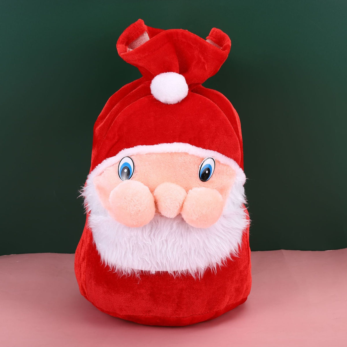Christmas Santa Gift Bag for Festive Reusable Giving
