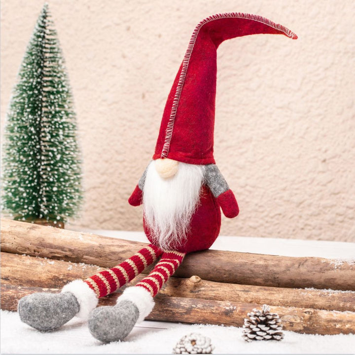 Faceless Gnome Trio Set - Scandinavian Christmas Decor