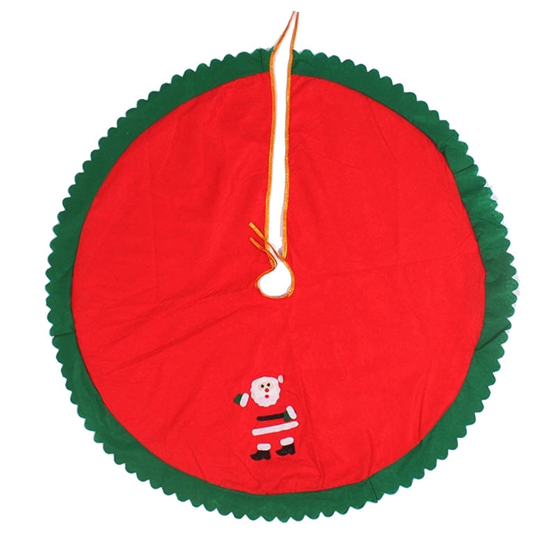 Christmas Tree Skirt 90cm Classic Holiday Base Cover