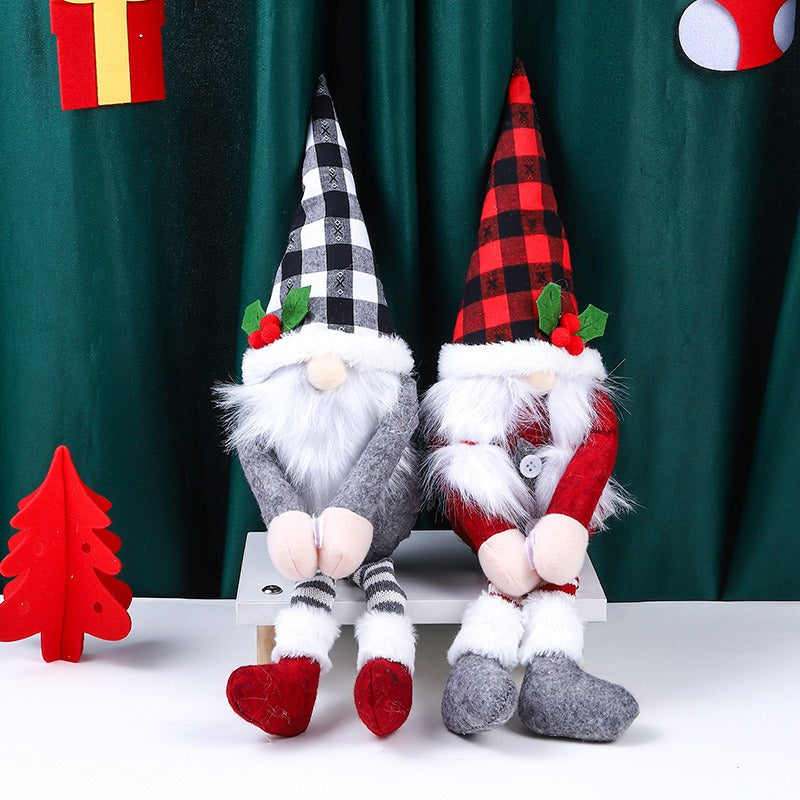 Christmas Gnome Curtain Tiebacks for Festive Windows