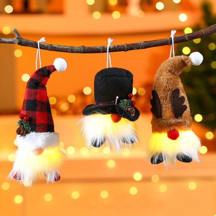 Illuminated Gnome Ornaments for Cozy Christmas Decor