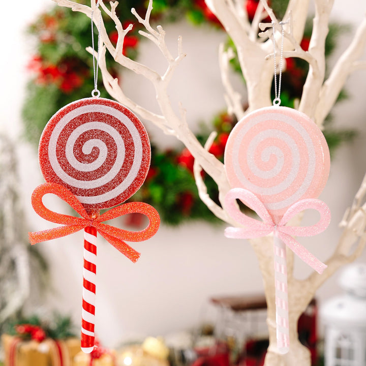 Christmas Lollipop Ornaments for Whimsical Tree Decor