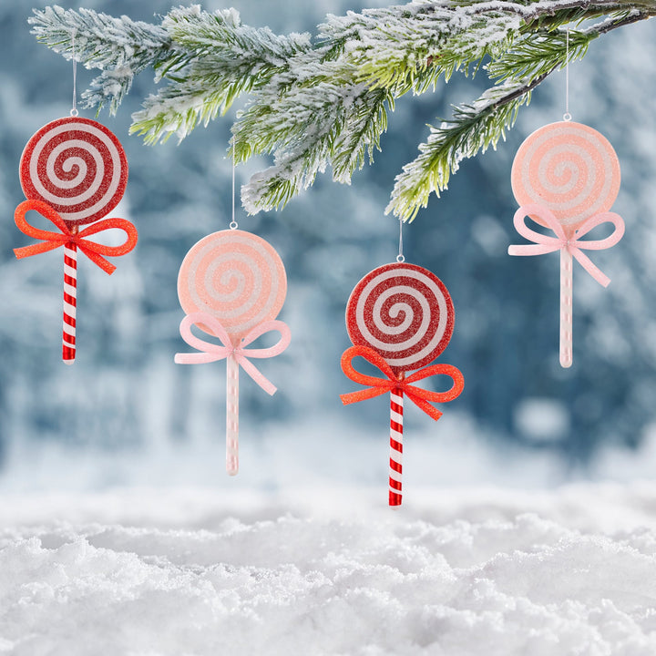 Christmas Lollipop Ornaments for Whimsical Tree Decor