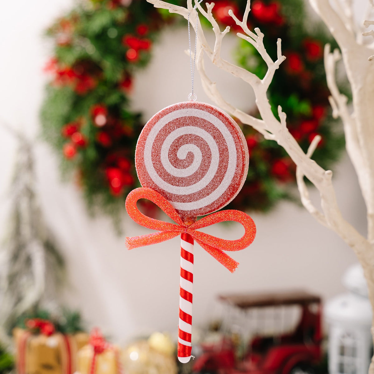 Christmas Lollipop Ornaments for Whimsical Tree Decor