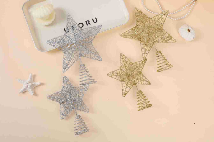 Christmas Tree Topper Star for Elegant Holiday Decor