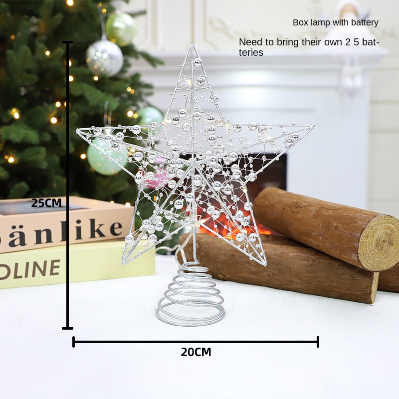 3D Illuminated Christmas Tree Topper Star Decoration