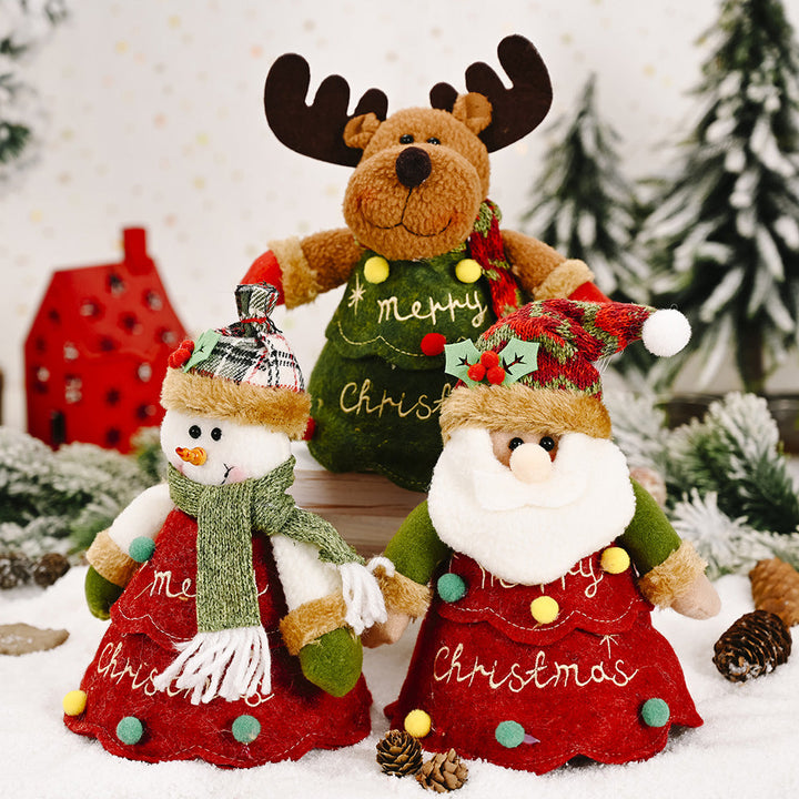 Christmas Candy Bag Tree-Shaped Holiday Decoration