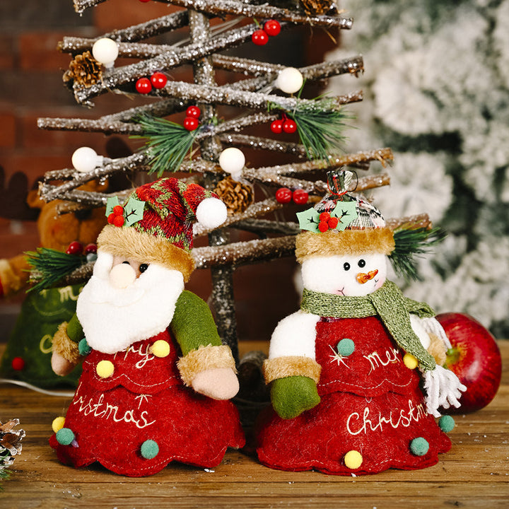 Christmas Candy Bag Tree-Shaped Holiday Decoration