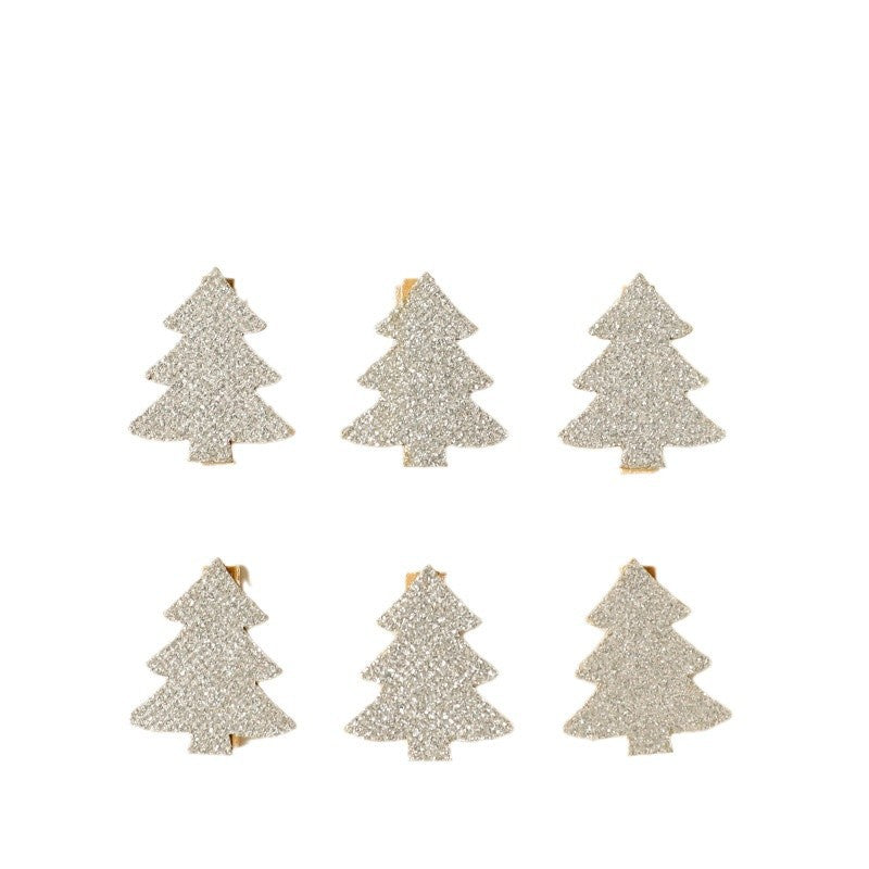 Wooden Christmas Ornaments With Rustic Reindeer Charm