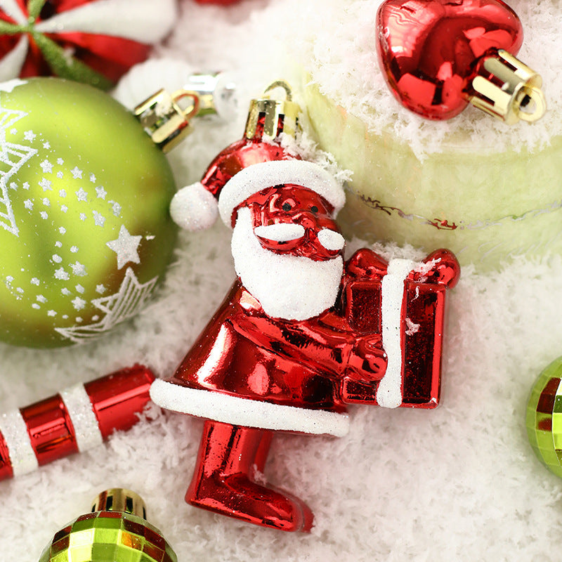 50-Piece Christmas Ornament Set for a Full Festive Tree