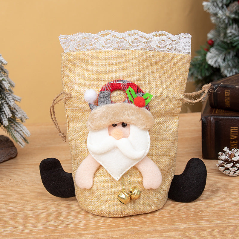 Christmas Reindeer Gift Bag For Festive Holiday Decor