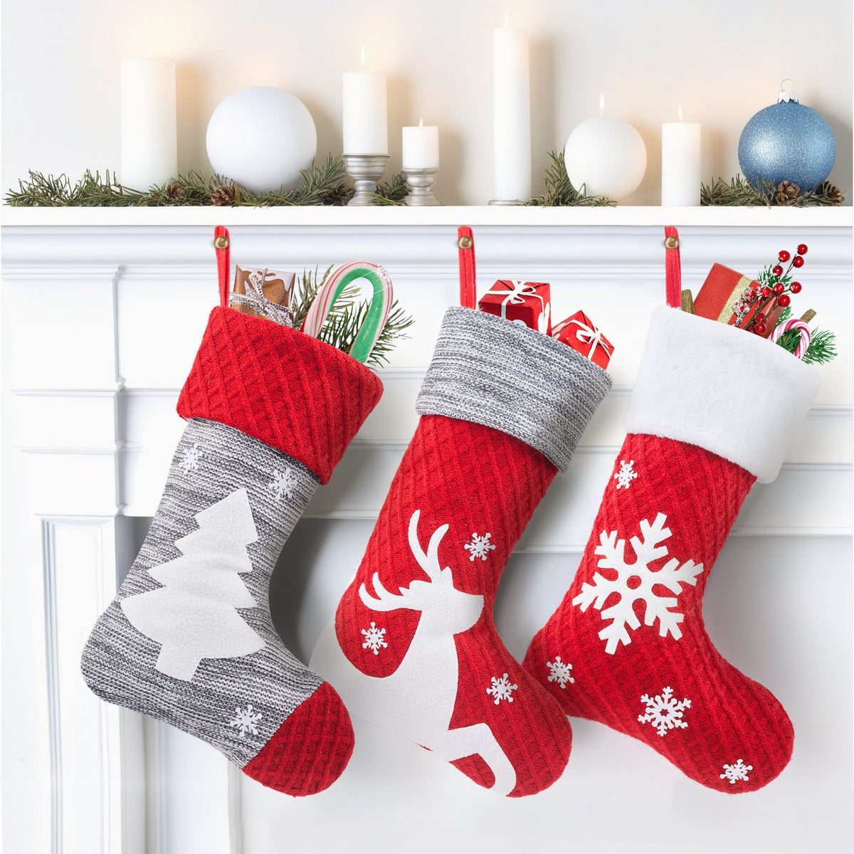 Christmas Stocking Set for Festive Family Gift Giving