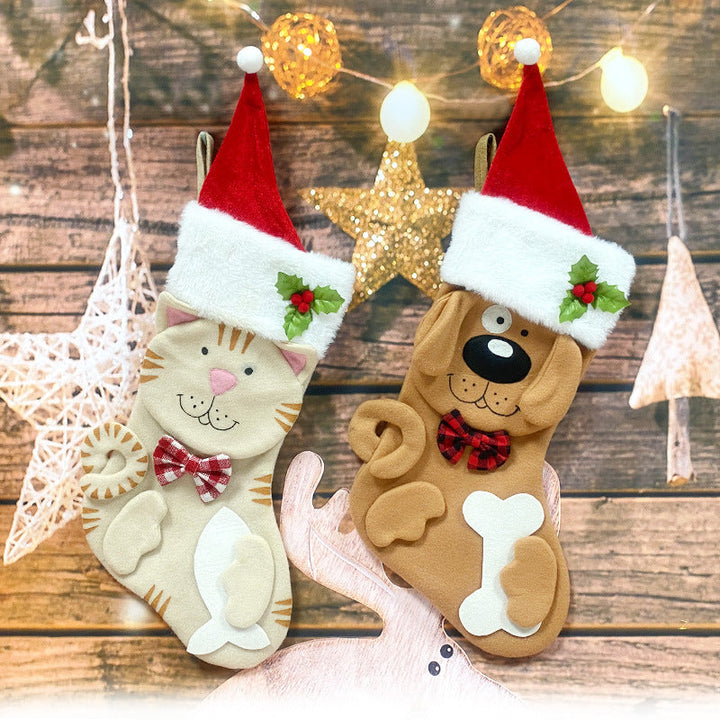 Cat And Dog Christmas Stockings For Festive Gifting