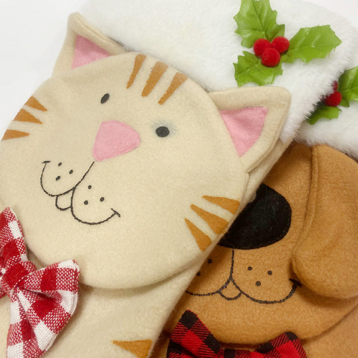 Cat And Dog Christmas Stockings For Festive Gifting