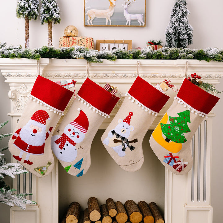 Christmas Stocking Set for Festive Gift Giving Decor