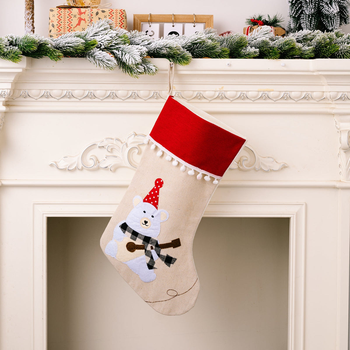 Christmas Stocking Set for Festive Gift Giving Decor