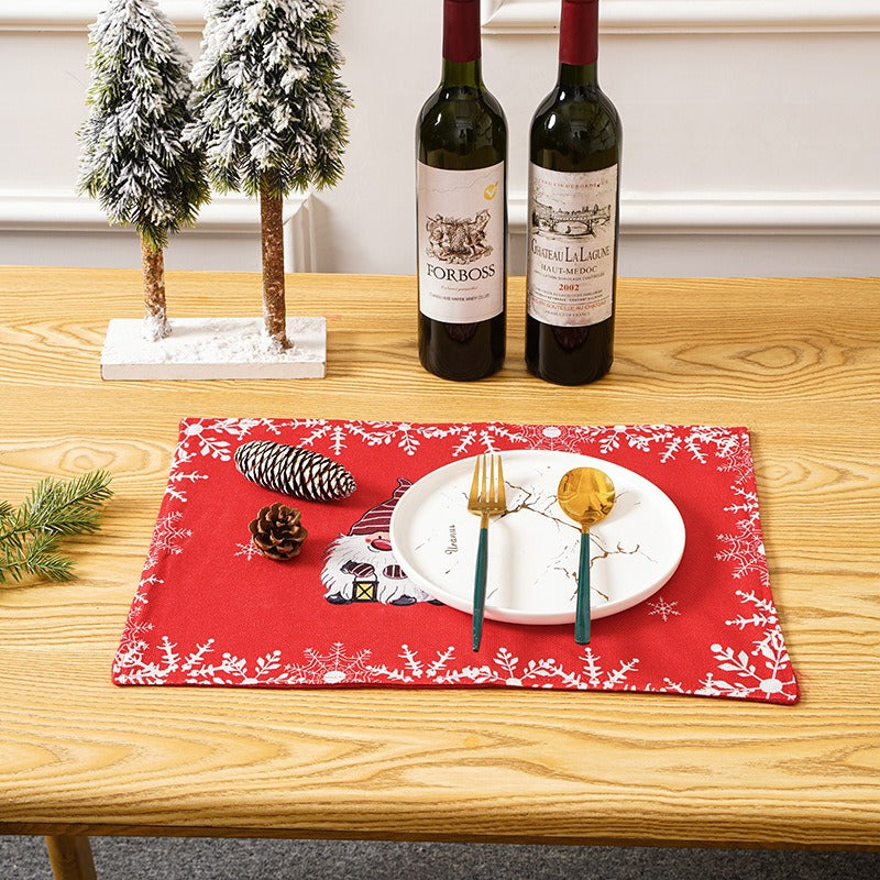 Christmas Forest Placemat for Festive Dining Tables