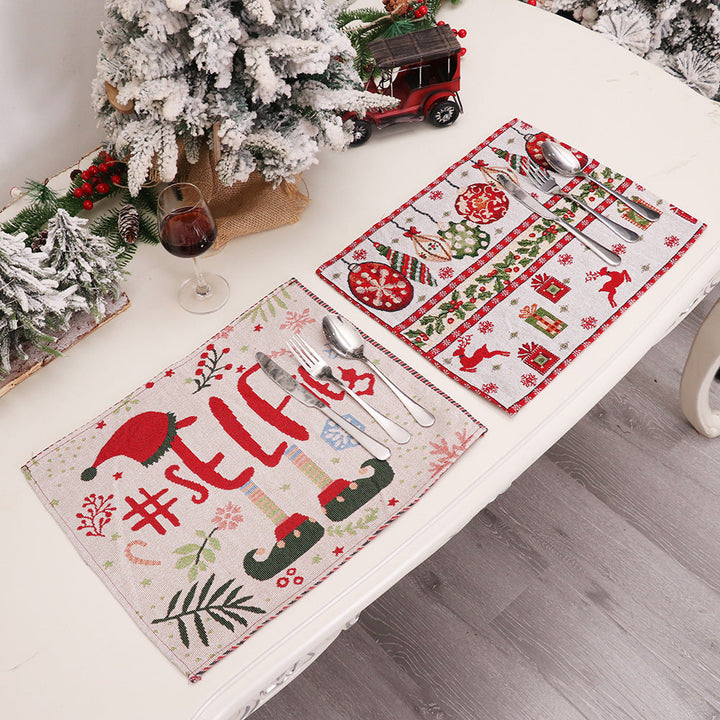 Christmas Placemats for Festive, Protected Holiday Tables